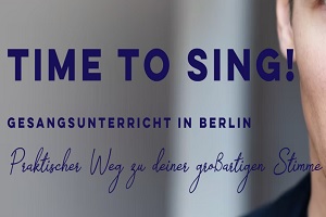 Die 10 besten Gesangsschulen in Berlin Time To Sing, logo