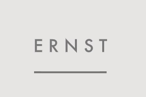E R N S T, logo