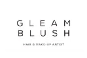 besten Brautstylisten - Logo Gleam Blush