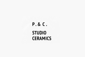 P & C Studio Ceramics logo